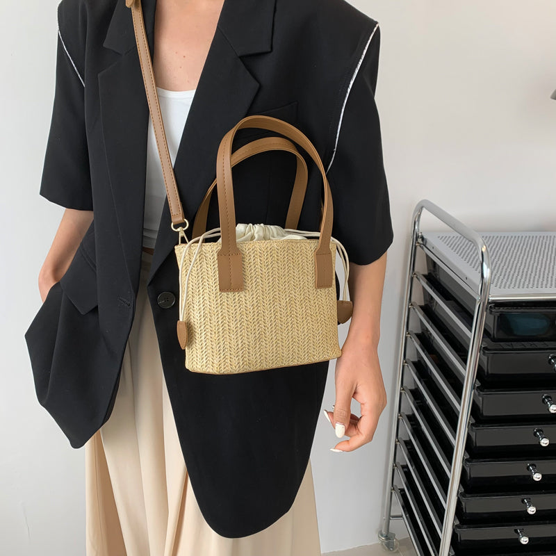 Konf | Mini Sac à Main en Paille Marie