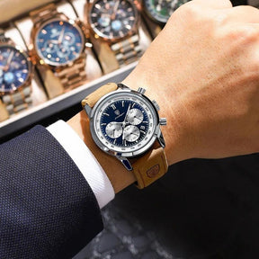 Montre Homme Bracelet en Cuir | KONF