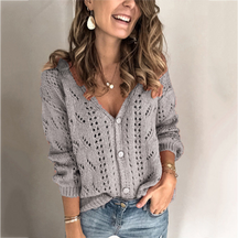 Konf | Pull Col V Pour Femmes Leona