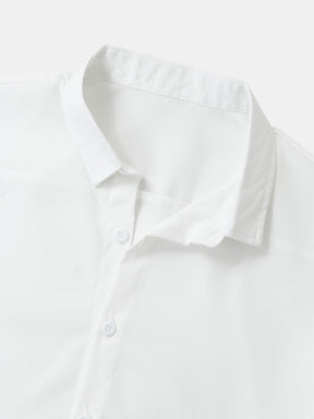 Chemise manches courtes Flower | KONF