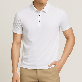 Polo Homme en soie glacée | KONF