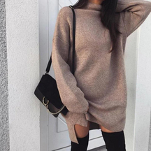 Konf | Pull Longue à Col Pour Femmes Nahla