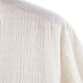 Chemise manches courtes Playa Off White | KONF