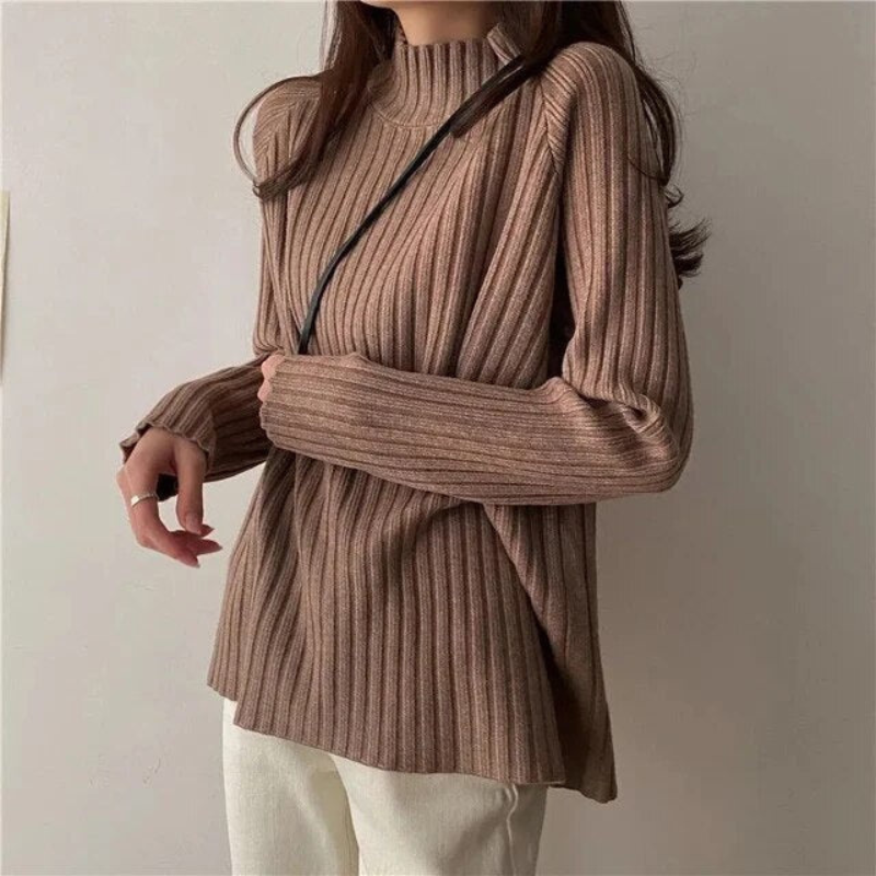 Konf | Pull à Col Haut Pour Femmes Gina