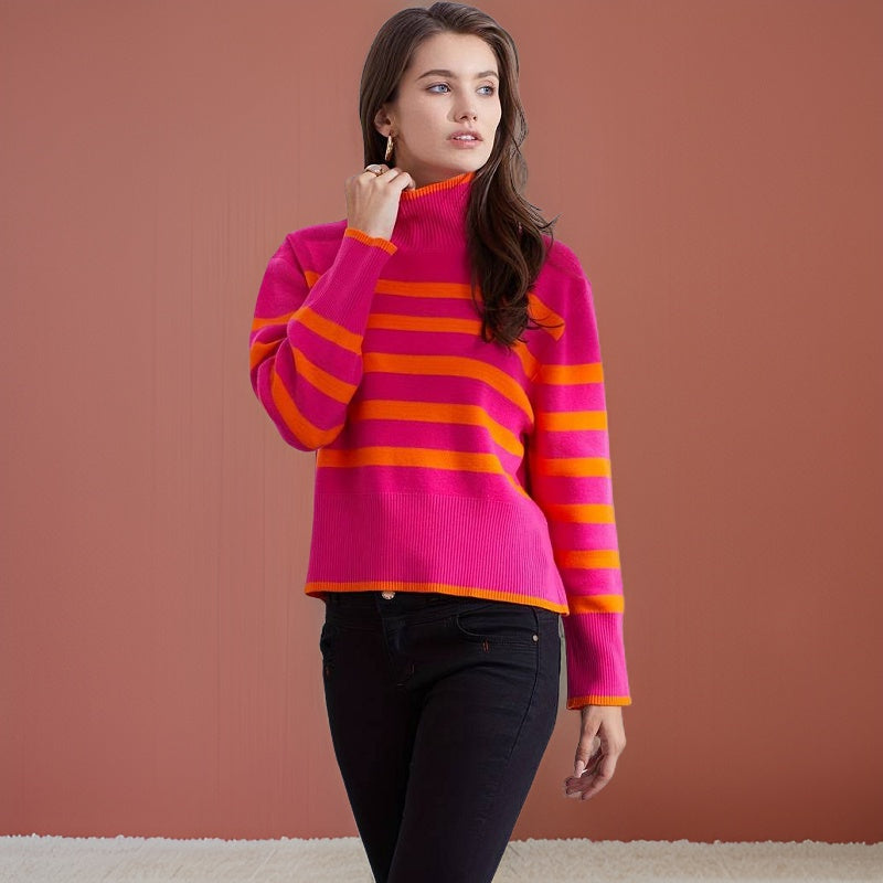 Konf | Pull à Col Roulé Pour Femmes Faith