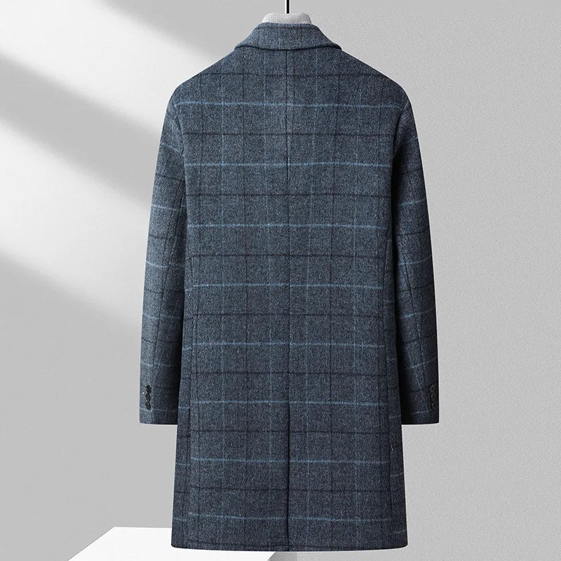 Konf | Manteau en Laine Chess