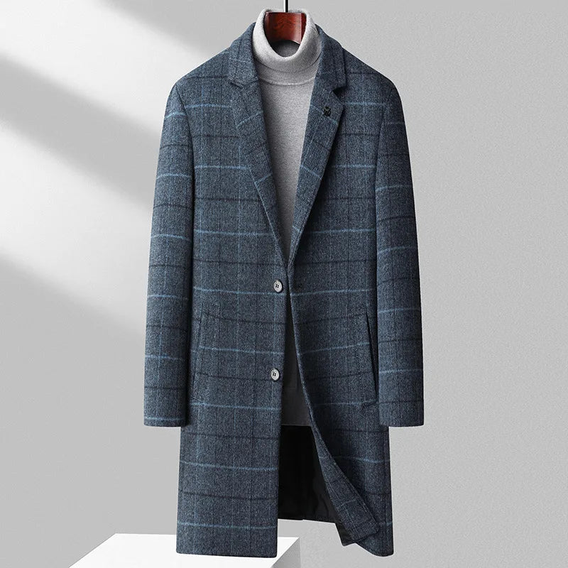 Konf | Manteau en Laine Chess