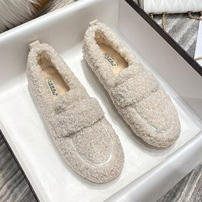 Konf | Mocassins Arielle Pelucheux Avec Semelle Antidérapante