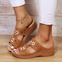 Konf | Sandales orthopédiques Lily Flowers