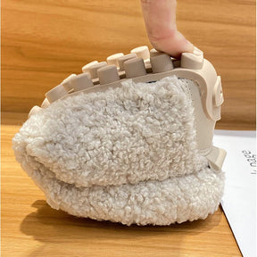 Konf | Mocassins Arielle Pelucheux Avec Semelle Antidérapante