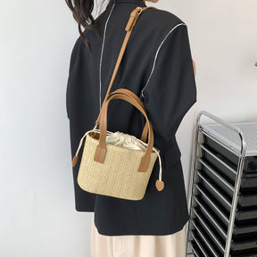 Konf | Mini Sac à Main en Paille Marie