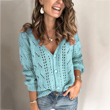 Konf | Pull Col V Pour Femmes Leona