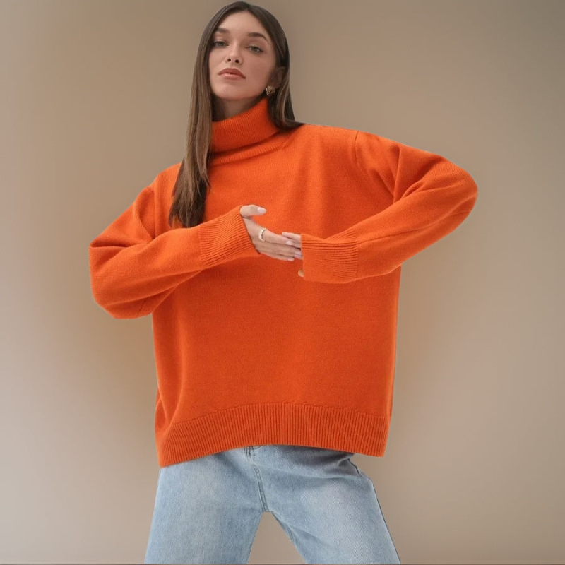 Konf | Pull à Col Roulé Pour Femmes Dana