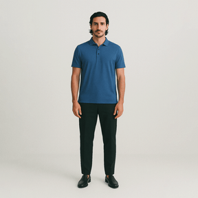 Polo Homme en soie glacée | KONF