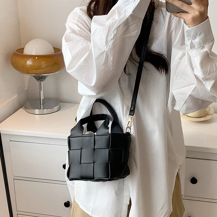 Konf |  Mini Sac à Main Tissé Cora