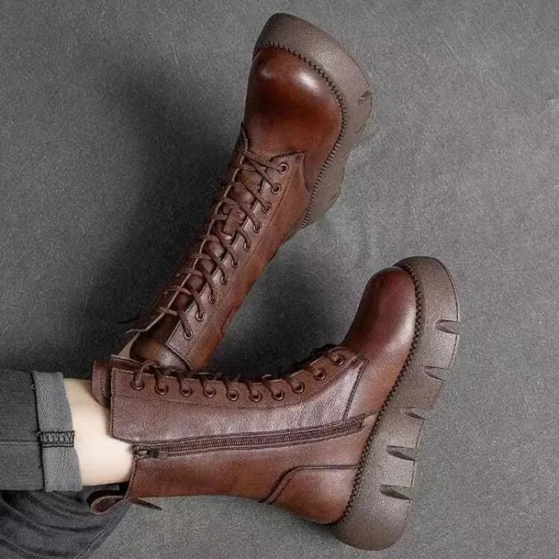 Konf | Bottes en Cuir Ultra Confortables & Chaudes