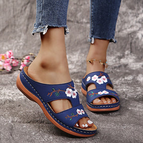 Konf | Sandales orthopédiques Lily Flowers