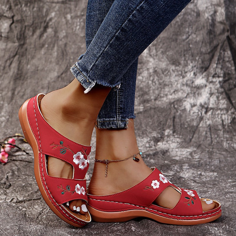 Konf | Sandales orthopédiques Lily Flowers