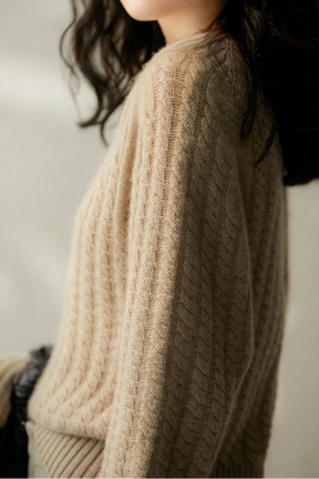 Konf | Pull En Maille à Col En V Pour Femmes Romy