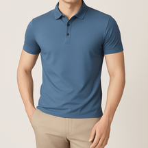 Polo Homme en soie glacée | KONF