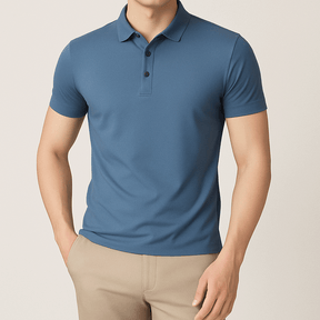 Polo Homme en soie glacée | KONF