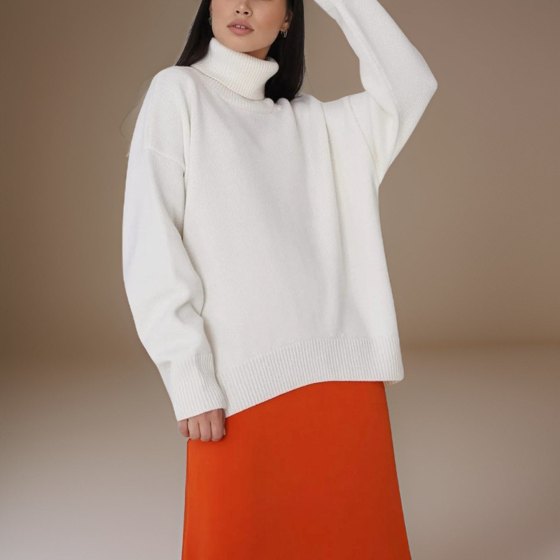 Konf | Pull à Col Roulé Pour Femmes Dana