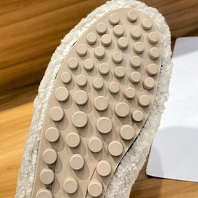Konf | Mocassins Arielle Pelucheux Avec Semelle Antidérapante