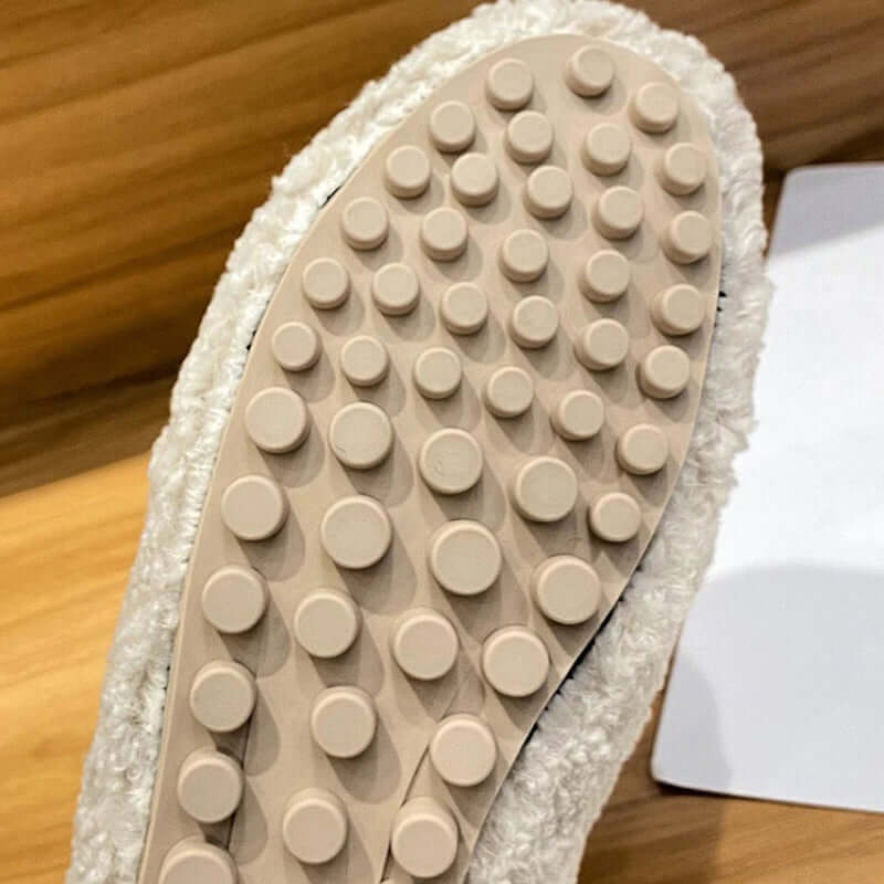 Konf | Mocassins Arielle Pelucheux Avec Semelle Antidérapante